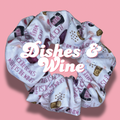 Dishes & Wine Scrunchie