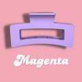 Magenta Claw Clip