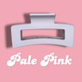 Pale Pink Claw Clip