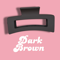 Dark Brown Claw Clip