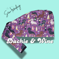 Dachie & Wine Scrub Hat