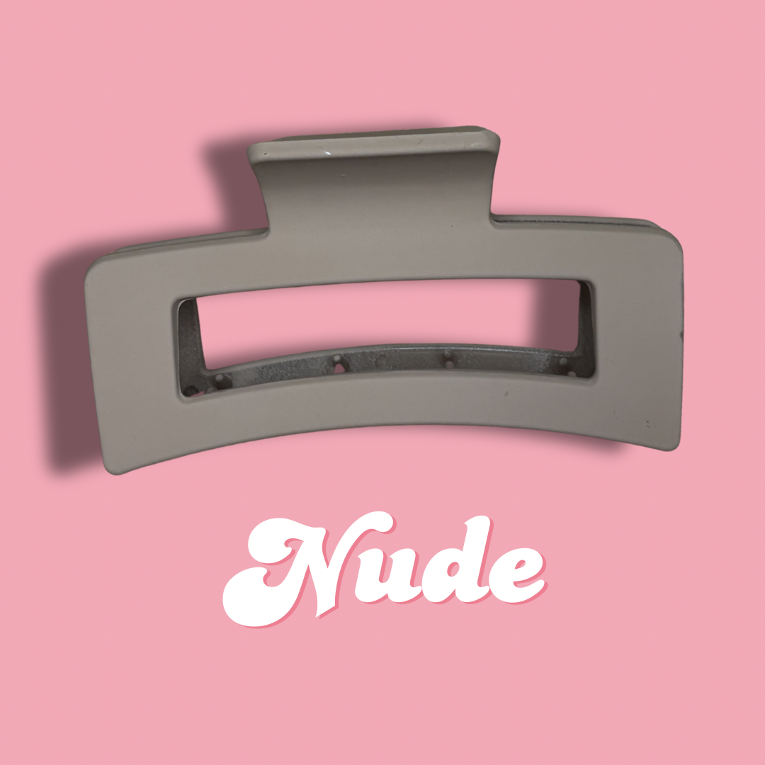 Nude Claw Clip