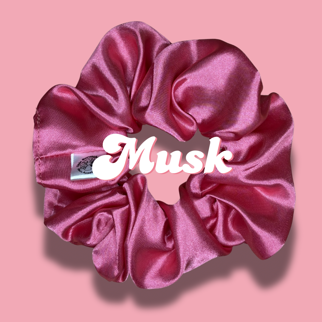 Musk Satin Scrunchie