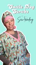 Cattle Dog Scrub Shirt